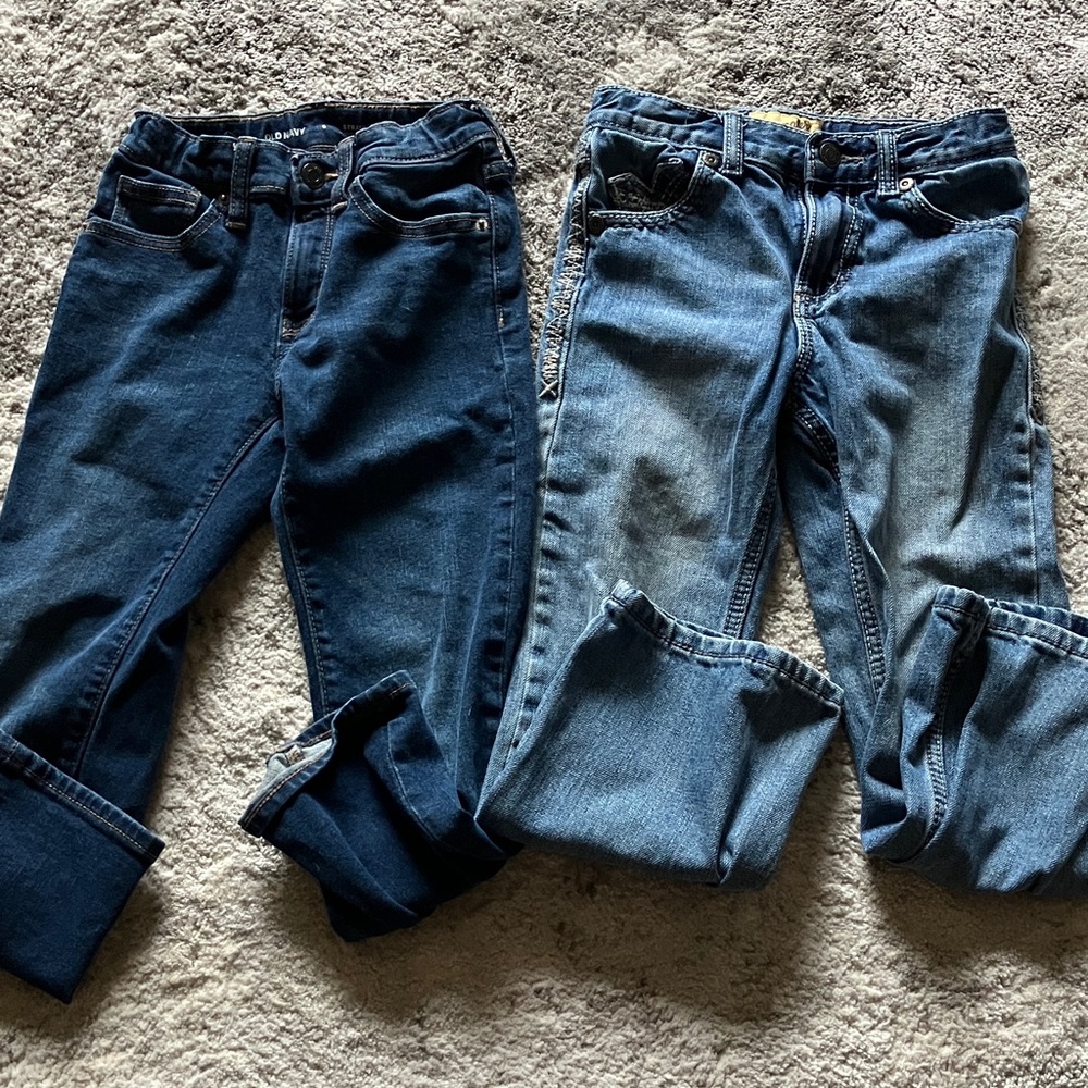 Wrangler Kids Jeans - Dark Blue and Light Blue